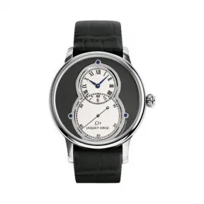 雅克德罗/Jaquet Droz 大秒针系列 18K白金 自动机械机芯 男表 J003034204