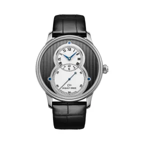 雅克德罗/Jaquet Droz 大秒针系列 18k白金 自动机械机芯 男表 J003034412