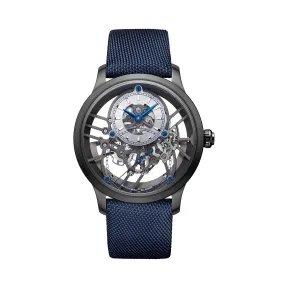 雅克德罗/Jaquet Droz 大秒针系列 黑色陶瓷表壳 自动机械机芯 男表 J003525541