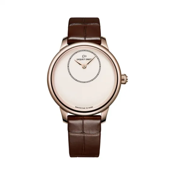 雅克德罗/Jaquet Droz 时分小针盘系列 18k玫瑰金 自动机械机芯 女表 J005003200