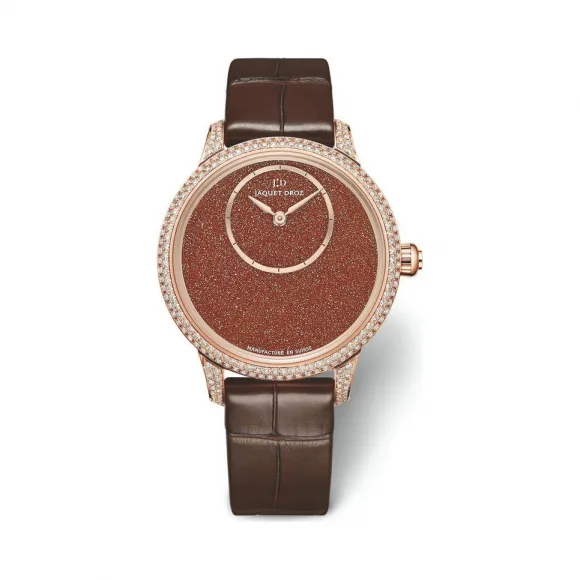 雅克德罗/Jaquet Droz 时分小针盘系列 18k红金 自动机械机芯 女表 J005003271