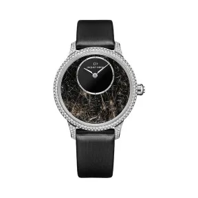 雅克德罗/Jaquet Droz 时分小针盘系列 18k白金 自动机械机芯 女表 J005004573