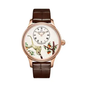 雅克德罗/Jaquet Droz 艺术工坊系列 18k红金 自动机械机芯 男表 J005013208