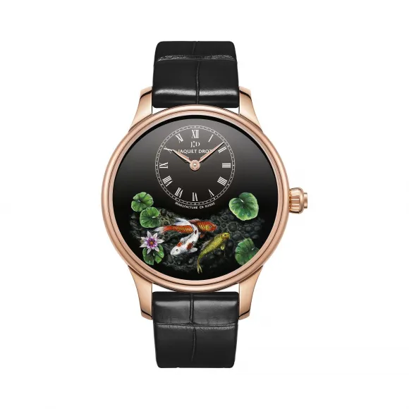 雅克德罗/Jaquet Droz 艺术工坊系列 18K红金表壳 自动机械机芯 男表 J005013224