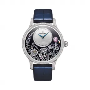 雅克德罗/Jaquet Droz 艺术工坊系列 18K白金表壳 自动机械机芯 女表 J005014211