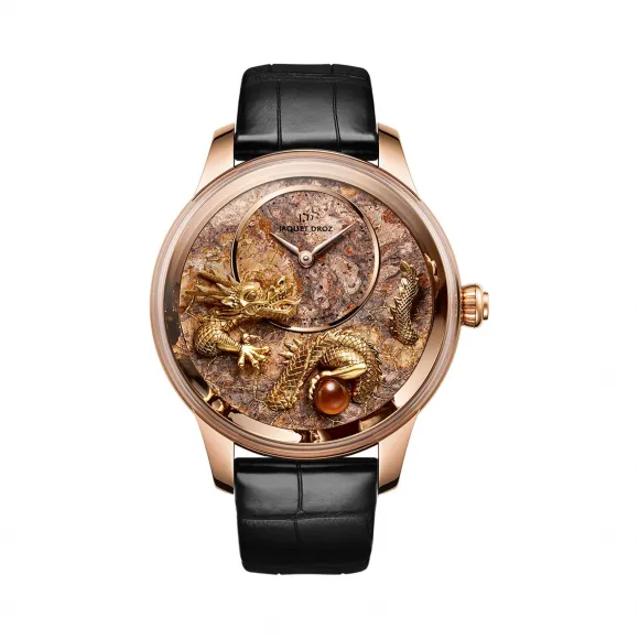 雅克德罗/Jaquet Droz 艺术工坊系列 18K红金 自动机械机芯 男表 J005023287