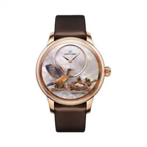 雅克德罗/Jaquet Droz 艺术工坊系列 18K红金 自动机械机芯 男表 J005023571