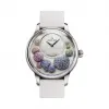 雅克德罗/Jaquet Droz 时分小针盘系列 18K白金 自动机械机芯 女表 J005024531