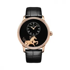 雅克德罗/Jaquet Droz 艺术工坊系列 18k红金 自动机械机芯 男表 J005033201