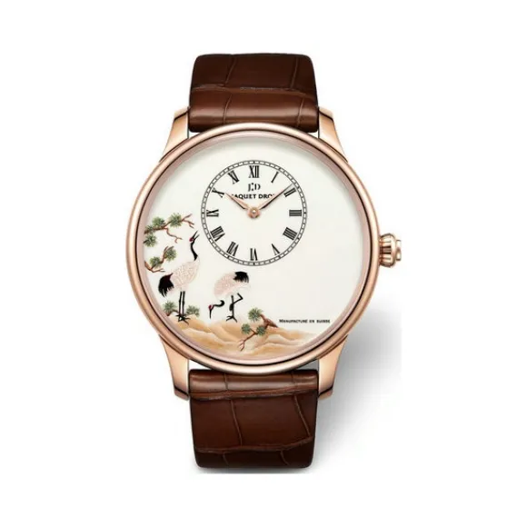 雅克德罗/Jaquet Droz 艺术工坊系列 18k红金 自动机械机芯 男表 J005033226