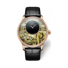 雅克德罗/Jaquet Droz 艺术工坊系列 18k红金 自动机械机芯 男表 J005033280