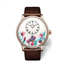 雅克德罗/Jaquet Droz 艺术工坊系列 18K红金 自动机械机芯 男表 J005033285