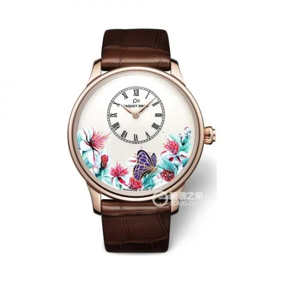 雅克德罗/Jaquet Droz 艺术工坊系列 18k红金 自动机械机芯 男表 J005033287