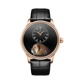 雅克德罗/Jaquet Droz 艺术工坊系列 18K红金 自动机械机芯 男表 J005033314