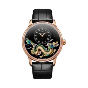 雅克德罗/Jaquet Droz 艺术工坊系列 18K红金表壳 自动机械机芯 男表 J005033319