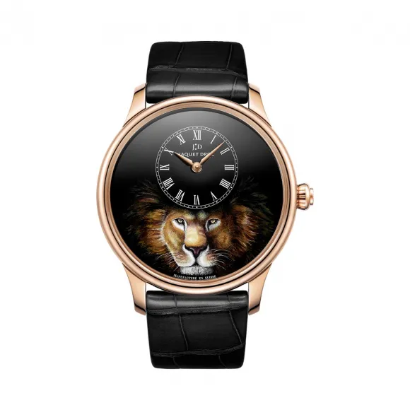 雅克德罗/Jaquet Droz 艺术工坊系列 18K红金表壳 自动机械机芯 男表 J005033321