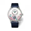 雅克德罗/Jaquet Droz 艺术工坊系列 18k白金镶钻 自动机械机芯 女表 J005034267