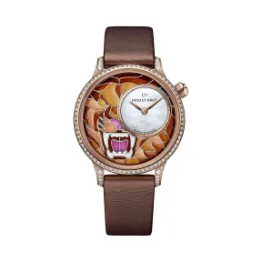 雅克德罗/Jaquet Droz 艺术工坊系列 18K红金表壳 自动机械机芯 女表 J005503500