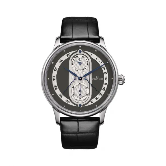 雅克德罗/Jaquet Droz 星辰系列 18K白金 自动机械机芯 男表 J008334201