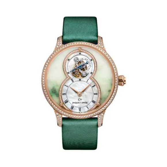 雅克德罗/Jaquet Droz 大秒针系列 18K红金 自动机械机芯 女表 J013013281
