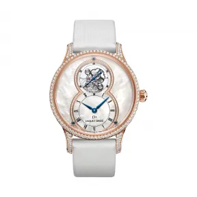 雅克德罗/Jaquet Droz 大秒针系列 18K红金表壳 自动机械机芯 女表 J013013580