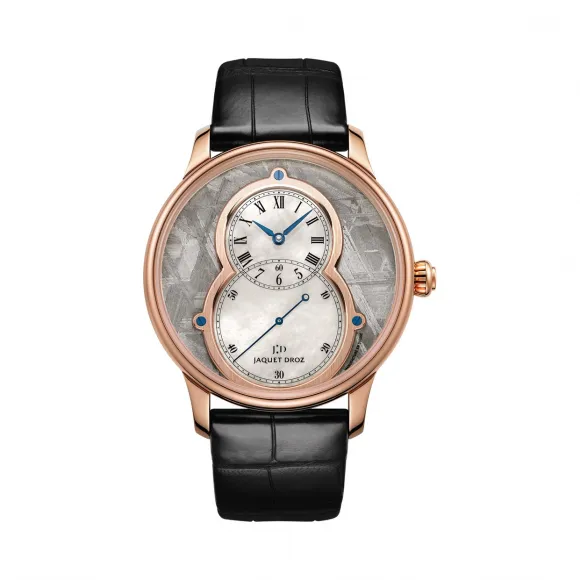 雅克德罗/Jaquet Droz 大秒针系列 18K红金厚度11 自动机械机芯 男表 J014013221