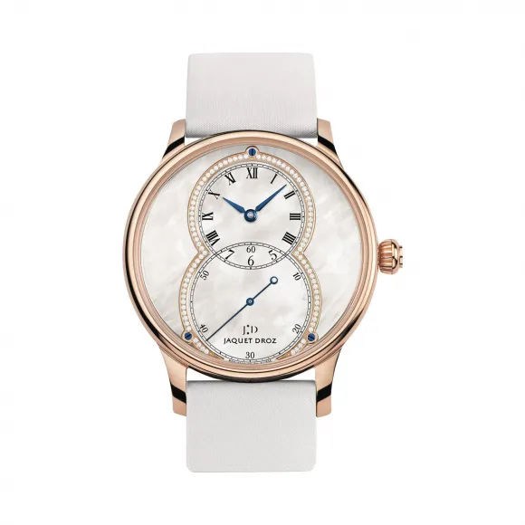 雅克德罗/Jaquet Droz 大秒针系列 18K红金厚度11 自动机械机芯 男表 J014013228