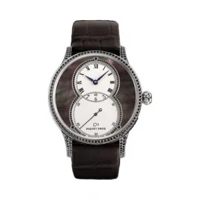 雅克德罗/Jaquet Droz 大秒针系列 18克拉白金 自动机械机芯 女表 J014014250