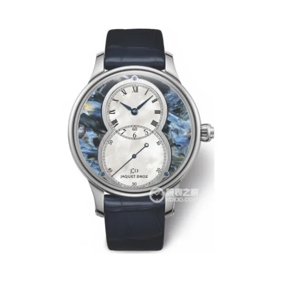 雅克德罗/Jaquet Droz 大秒针系列 18k白金 自动机械机芯 女表 J014014286