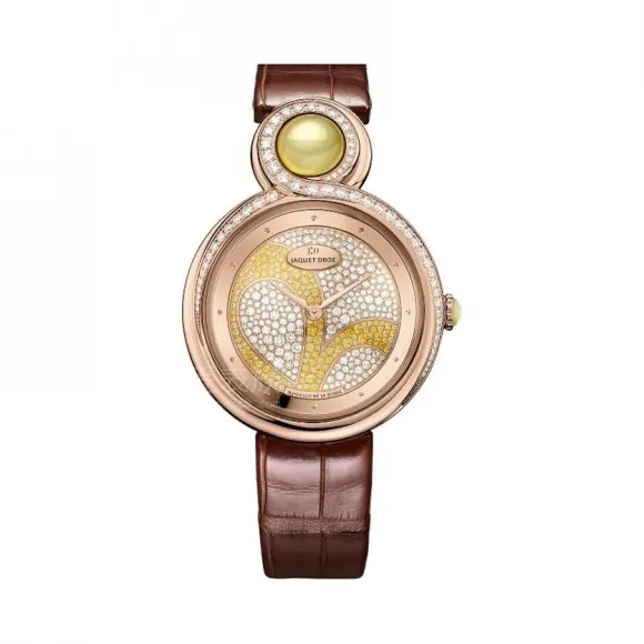 雅克德罗/Jaquet Droz 优雅 8系列 18K红金 自动机械机芯 女表 J014503221