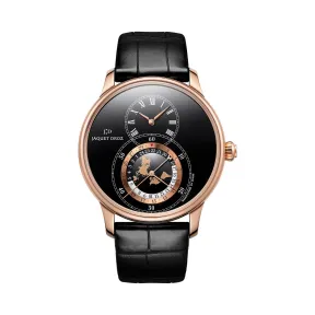 雅克德罗/Jaquet Droz 大秒针系列 18K红金表壳 自动机械机芯 男表 J016033202