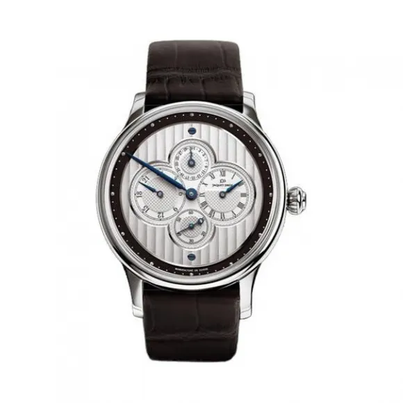 雅克德罗/Jaquet Droz 星辰系列 18K白金 自动机械机芯 男表 J019034201