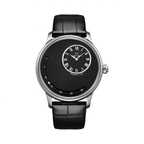 雅克德罗/Jaquet Droz 时分小针盘系列 精钢 自动机械机芯 男表 J021010201