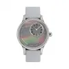 雅克德罗/Jaquet Droz 时分小针盘系列 18K白金 自动机械机芯 女表 J021014203