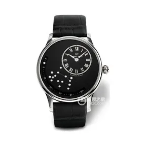 雅克德罗/Jaquet Droz 时分小针盘系列 18k白金 自动机械机芯 女表 J021014220