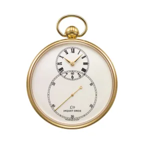 雅克德罗/Jaquet Droz 大秒针系列 18K黄金厚度12 手动机械机芯 男表 J080031000