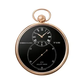 雅克德罗/Jaquet Droz 大秒针系列 18K红金 手动机械机芯 男表 J080033003