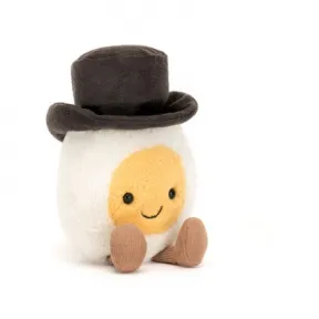 邦尼兔/JellyCat Amuseables Boiled Egg Groom 趣味新郎水煮蛋公仔 A6BEGRM