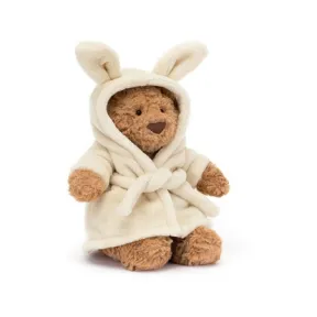 邦尼兔/JellyCat Bartholomew Bear Bathrobe 浴袍巴塞罗熊公仔 BARM2BR