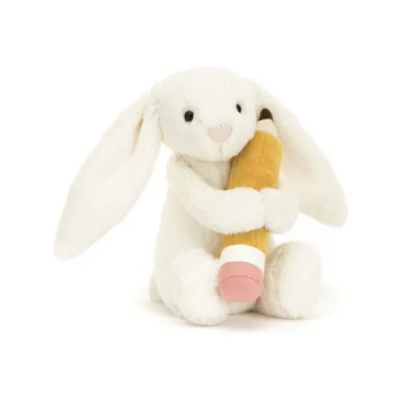 邦尼兔/Jelly Cat Bashful Bunny With Pencil 抱铅笔兔子公仔 BB6PEN