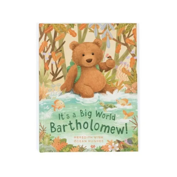 邦尼兔/Jellycat It&#039;s a Big World Bartholomew Book BK4BAR