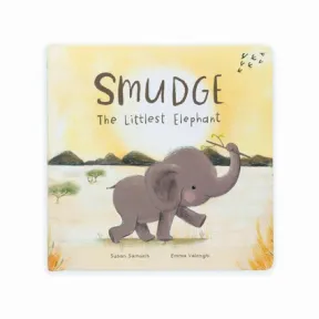 邦尼兔/Jellycat Smudge the Littlest Elephant Book BK4SMG