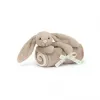 邦尼兔/JellyCat Bashful Bunny Blankie 害羞兔仔毯子-Beige BLNK4B