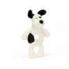 邦尼兔/Jellycat Bashful Black &amp; Cream Puppy Ring Rattle BRR4BCP