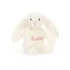 邦尼兔/Jellycat Bashful Cream Bunny with Personalised Cream Jumper JUMPCBAS3BC