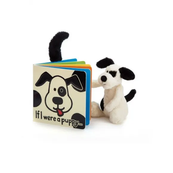 邦尼兔/Jellycat If I Were A Puppy Book and Bashful Puppy Small SETBB444BWP