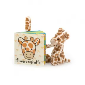 邦尼兔/Jellycat If I Were A Giraffe Book and Bashful Giraffe Small SETBB444GI