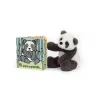 邦尼兔/Jellycat If I Were A Panda Book and Harry Panda Cub Small SETBB444PDA
