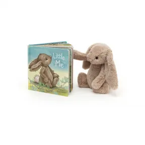 邦尼兔/Jellycat Little Me Book and Bashful Beige Bunny Medium SETBK4LM