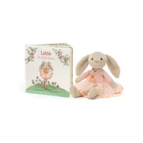 邦尼兔/Jellycat Lottie The Ballet Bunny Book and Lottie Bunny Ballet SETBK4LOTBB